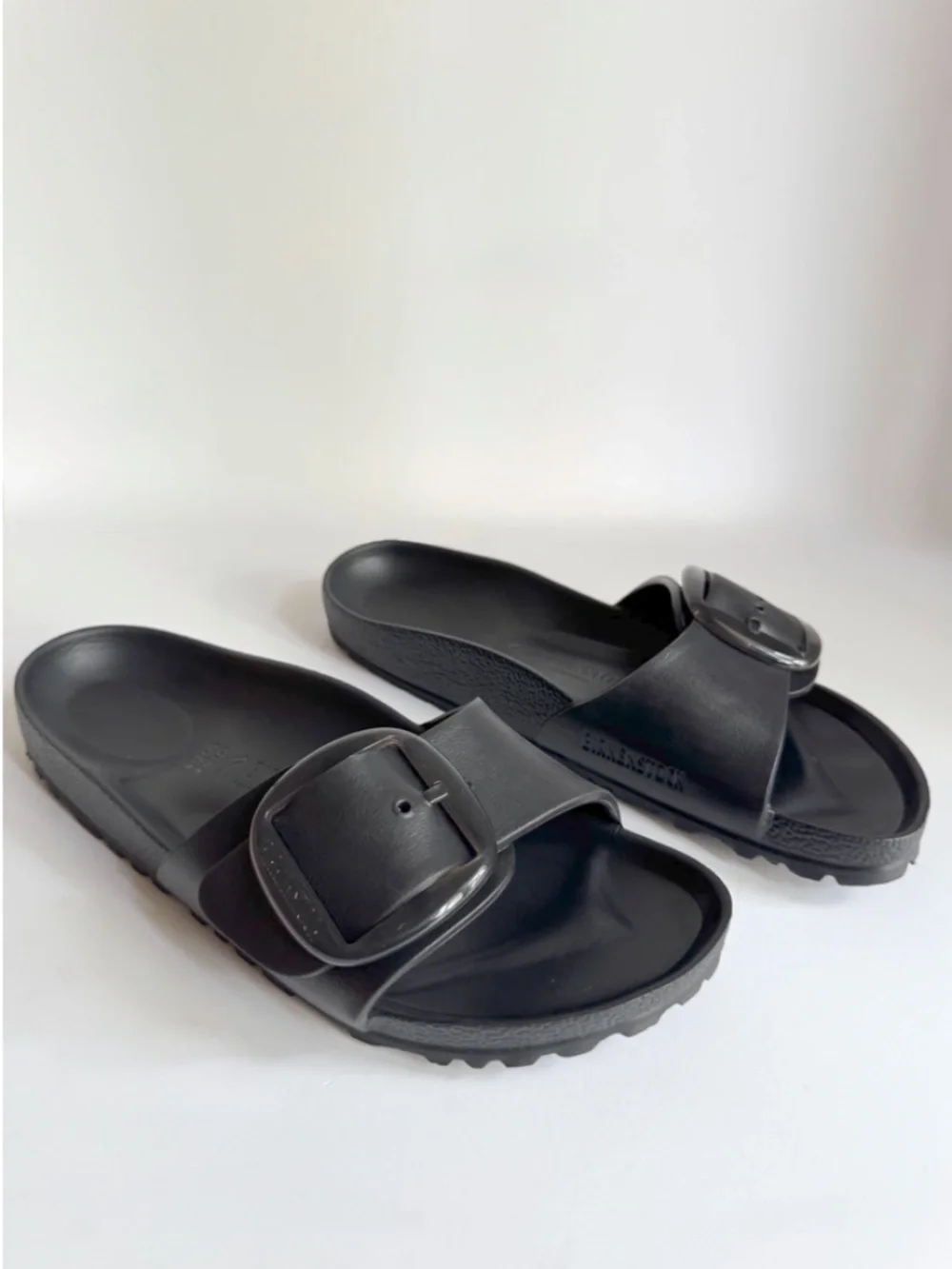 Birkenstock EVA Madrid Big Buckle in Black Size 39